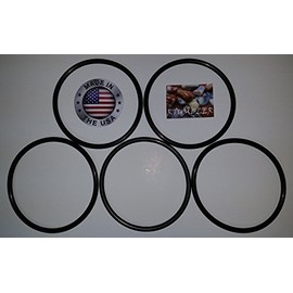 RTumbler Brand Replacement Drive Belt 5 Pack Compatible with 1/4" Width Thumler's MP-1 and Model T Brand Tumblers