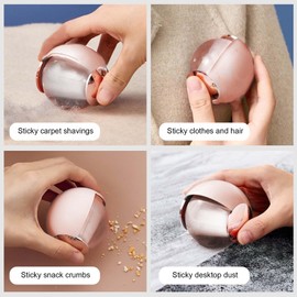 AWAVM Washable Gel Lint Roller for Pet Hair, Extra Sticky Reusable Sticky Pet Hair Remover, Mini Lint Remover, Portable Travel Lint Roller