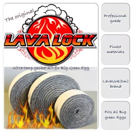 LavaLock® Professional Grade Lavalock® Big Green Egg Nomex Gasket High Temp Self Adhesive