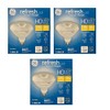 GE (3 Bulbs) 36913 Refresh LED Par38, Dimmable, 120 watt