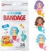BioSwiss Bandages, Mermaid Shaped Self Adhesive Bandage, Latex Free Sterile