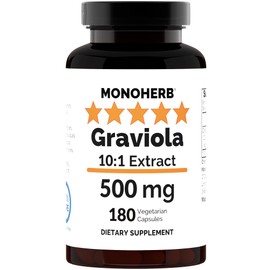 Graviola Extract 500 mg - 180 Capsules