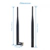 Stemedu Pack of 2 915Mhz LoraWAN Antenna Omni Directional Antenna