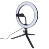 10 Inch Circle Fill Light Bright Dimmable LED Cellphone Round