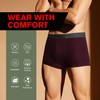 REELINDRY Men’s Incontinence Underwear Washable Leak Proof Boxer Briefs Absorbency