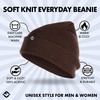 Funky Junque Warm Knit Winter Cuff Ski Beanie for Men