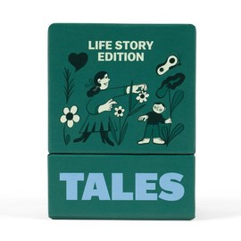 TALES Life Story Edition - 150 Expert-Crafted Question Cards for Preserving Memories & Stories - Premium Matte Finish Card Deck for Family & Friends Game Night conversations, Road Trips, Dinner Table, Getting to Know You:_Modern