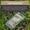 OMC Revibed Imitation Worms 8pcs - Artificial Fishing Worm Bait