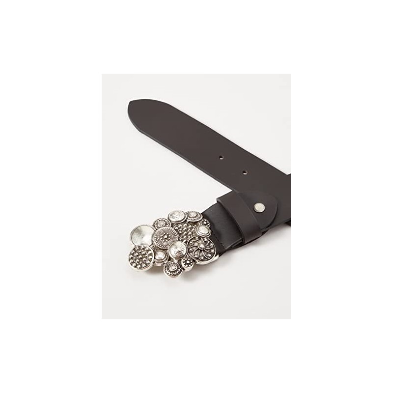 MGM Women's Coin Belt (Coin) - Brown (dark brown 04),