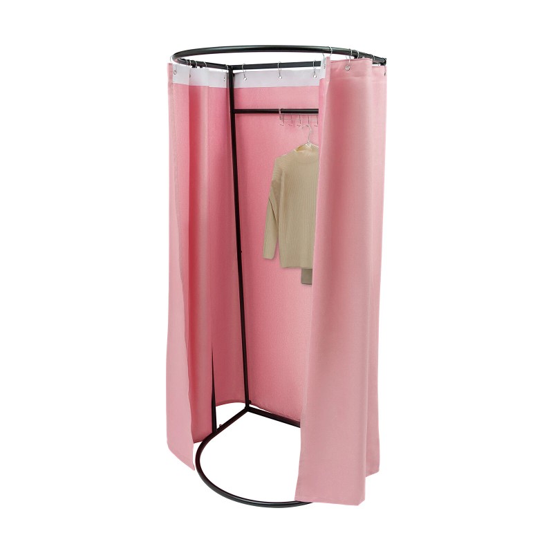 Unbranded Fitting Room with Shading Curtain, Modern Clothing Store Fitting