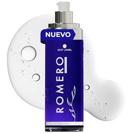 MIST JEWEL Aceite de Romero para Masaje Corporal y Capilar, Aceite 100% prensado en frío Natural para Drenaje Linfático, Cuidado de Piernas, Abdomen, Cuero Cabelludo y Cabello (Romero, 100ml)