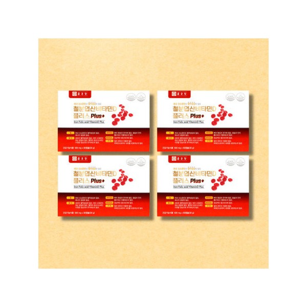 Chong Kun Dang Iron Folic Acid Vitamin D Plus 60