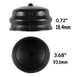 YOIASUGH 532121232 121232x Dust Cover Cap Spindle Caps Compatible with Craftsman/Poulan/Husqvarna 917270750 917271910 917276120 917271011 917274761 Lawn Mower (4/Pack)