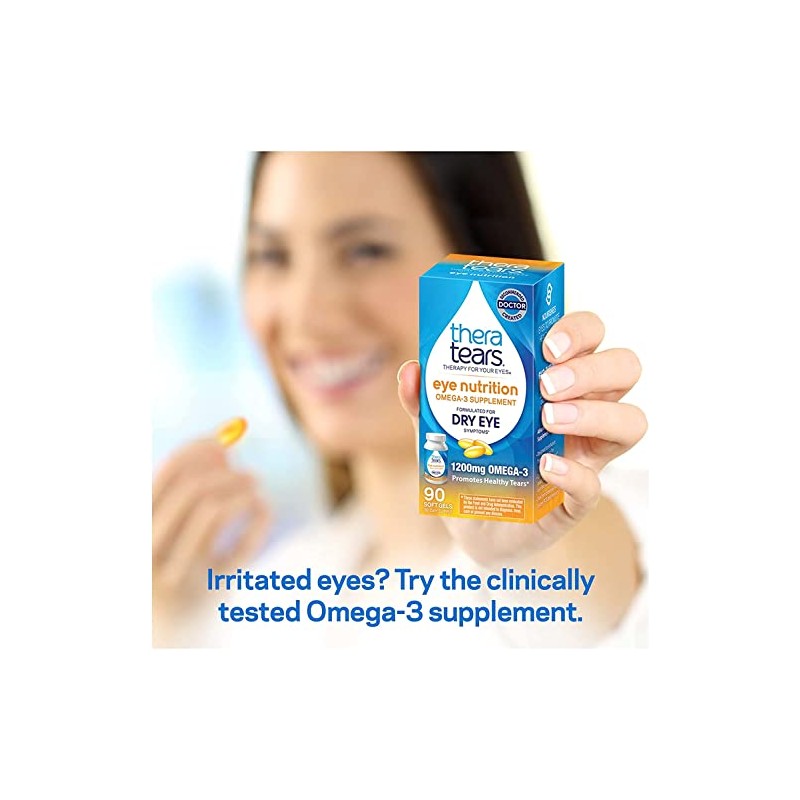 Theratears Nutrition Suplemento Omega 1200 Cápsulas Unidades
