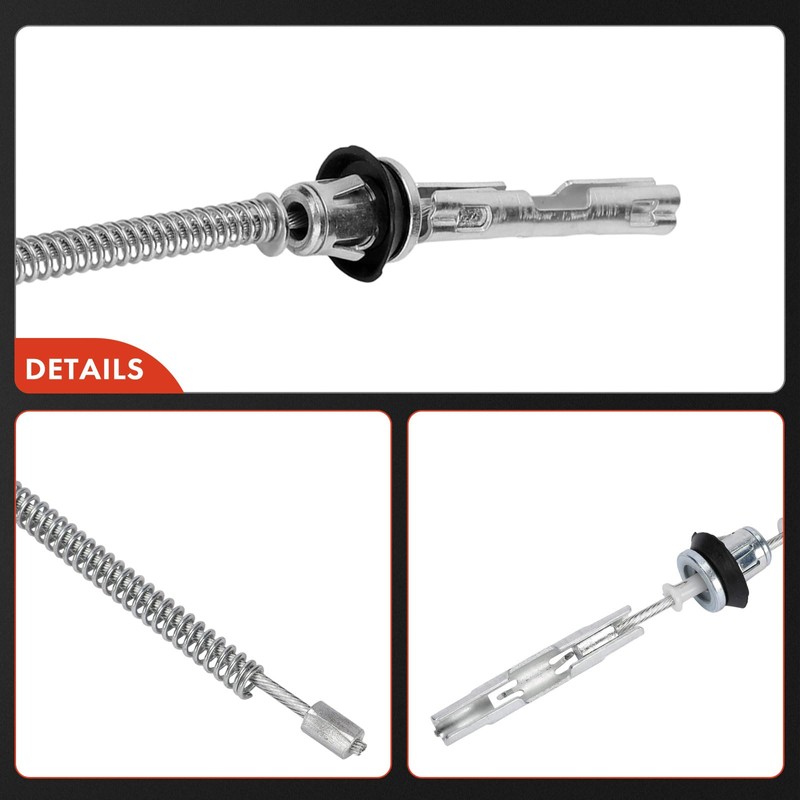A-Premium Rear Driver and Passenger Side Parking Brake Cable Assembly
