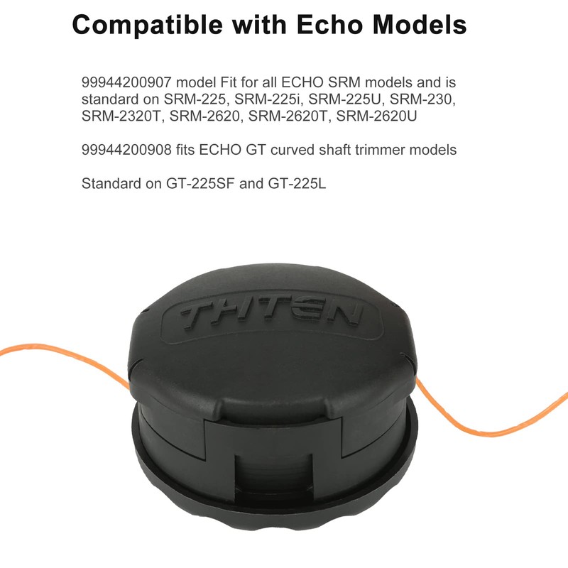 THTEN 99944200907 Trimmer Head for Echo Speed Feed 400 SRM-225