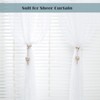 WANFASO 2 Pack Tassel Rope Curtain Tie Backs Nautical Style