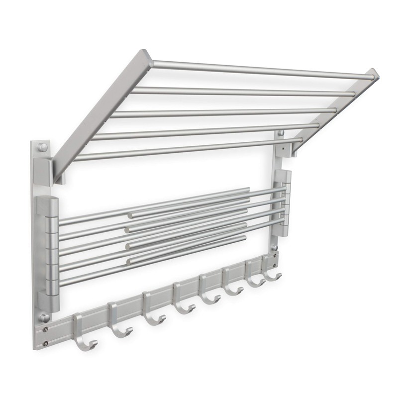 brightmaison BGT Wash Clothes Drying Rack Wall Mount Laundry Room