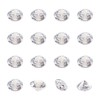Craftdady 1000pcs Clear Cubic Zirconia 1mm Mini CZ Rhinestone Bulk