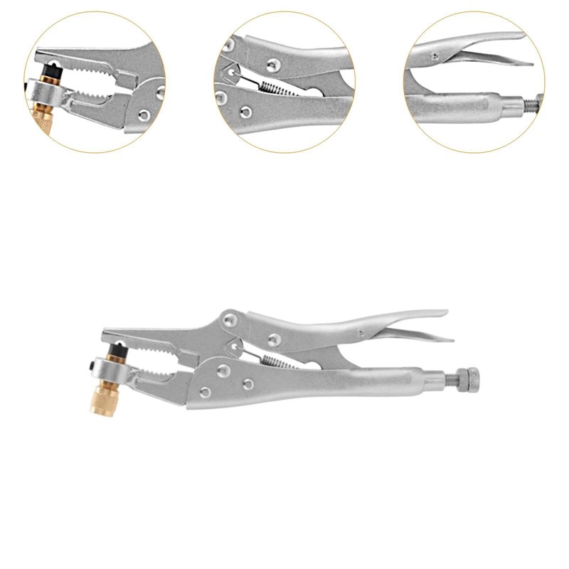 Milageto Locking Pliers Air Conditioner Welding Hand Tool, User Friendly,