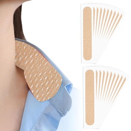 20 Pcs Disposable Collar Pads, Hat Sweat Protector Collar Sweat Stains Pads Neck Collar Sweat Liner Pads Hat Sweat Pads Protector for Men & Women (23.5x3.7cm/9.25x1.45inch)