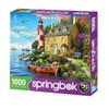 Springbok's 1000 Piece Jigsaw Puzzle The Cottage Lighthouse - Made