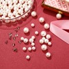 NUOBESTY 150 Pcs Pearl Rivets Beads Fake Pearl Studs Bridal