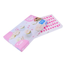 PME FF60 Fun Fonts-Cupcake and Cookie Stamping Set for Cake Design, 66 Pieces, Collection 3, Plastic