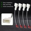 MINETPS 4Pcs 72-8104 Speaker Adapter Wire Harness Fit for 2008-2019