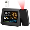 KOCASO Upgraded Projection Weather Alarm Clock Atomic Projection Alarm Clock