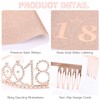 Mikccer Rose Gold 60th Birthday Sash and 60 Birthday Tiara,