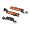 CAMVATE Rosette Handgriffe für 15 mm Rod Clamp Schienenblock DSLR