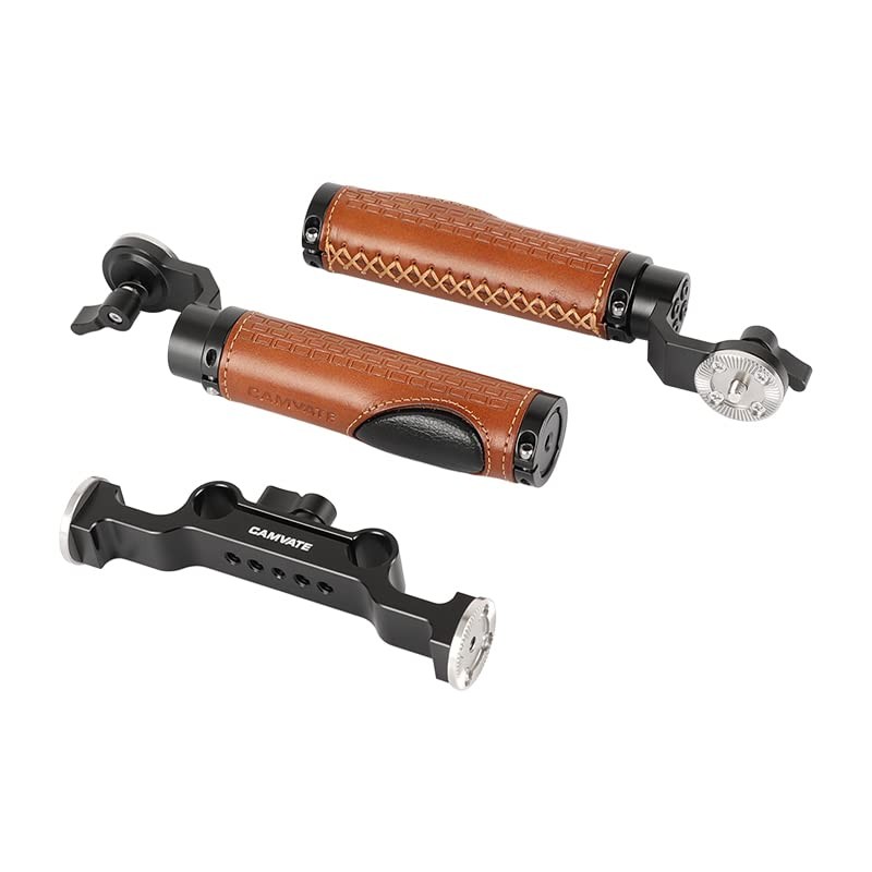 CAMVATE Rosette Handgriffe für 15 mm Rod Clamp Schienenblock DSLR