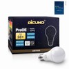 DiCUNO ProOE A19 LED Bulbs 60W Equivalent, 3000K Warm White,