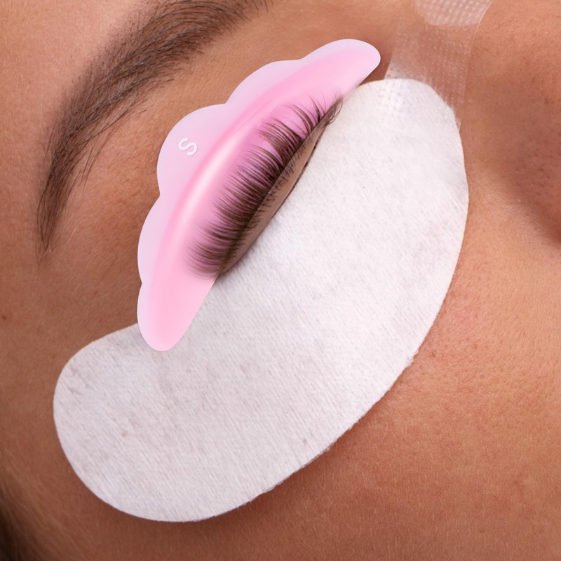100Pcs Small Lash Lift Pads, Lash Lift Shields, Silicone Reusable