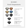 Le Creuset Signature Medium Knob, Black Nickel