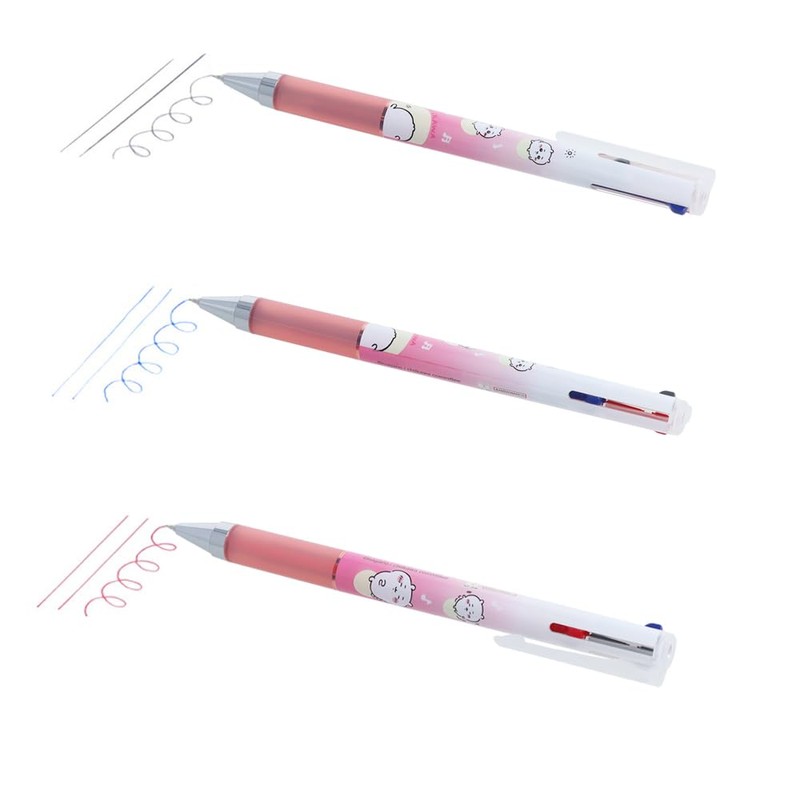 Sunstar Stationery S4655532 Chiikawa Multi-functional Pen, Gel Ink, A Pattern