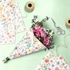 100 Sheets 20x14 Inch Floral Tissue Paper for Bouquets and