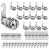 Pertinel Cam Locks Cabinet Locks Keyed Alike, 1-1/8'' (Length) Cylinder