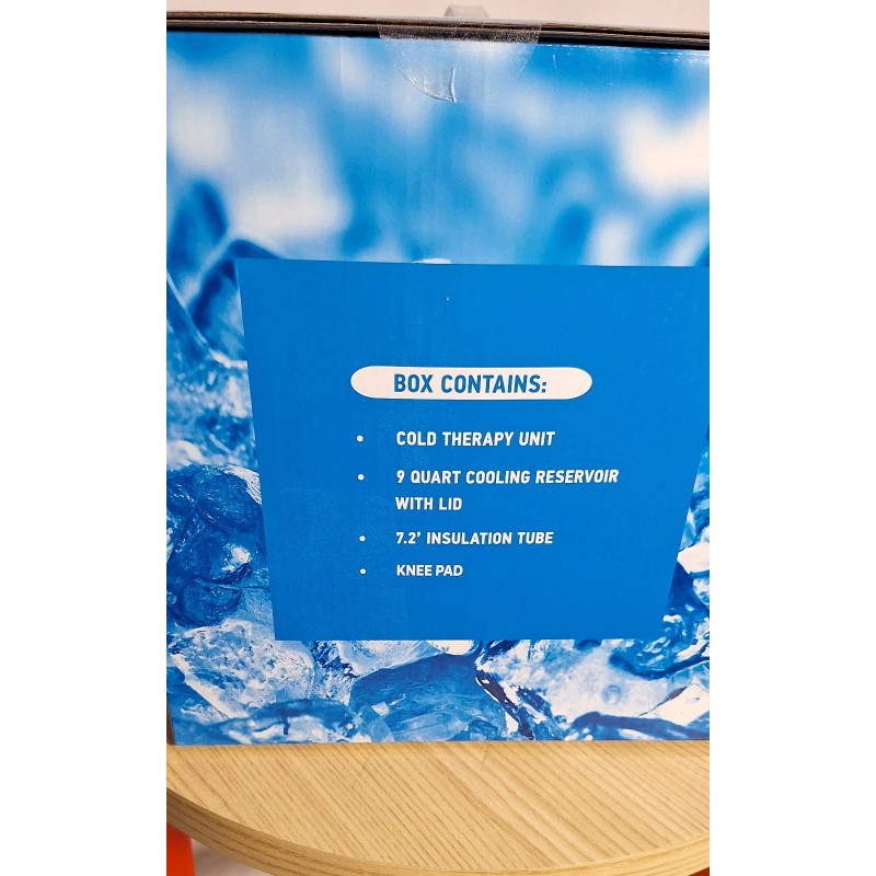 PhisioNatural Cold Therapy Ice Machine Cryotherapy For Knee w/ Digital