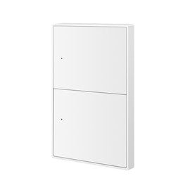 Matter Smart Light Switch, 2.4G Hz WiFi, Require Neutral Wire, Smart Switches for Lights Work with Home SmartThings Google Home App Control (2 Gang)