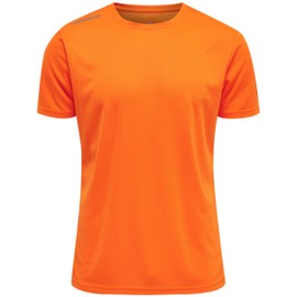 newline Men's Core Functional T-Shirt S/S, Orange Tiger, 2XL