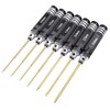 HobbyPark Hex Driver Set Hex Allen Screwdriver Kit Titanium 0.9mm/1.27mm/1.3mm/1.5mm/2.0mm/2.5mm/3.0mm
