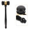 Operitacx 4pcs Wooden Judge Gavel Hammer Court Tool Comfortable Grip