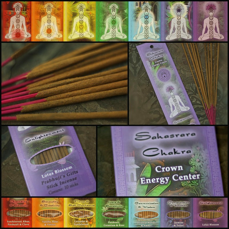 Ramakrishnananda Incense Stick Sahasrara Enlighten, 10 Ct