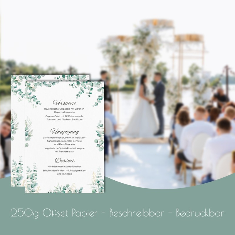 15 Blank Menu Cards for Menus and Drinks Cards for