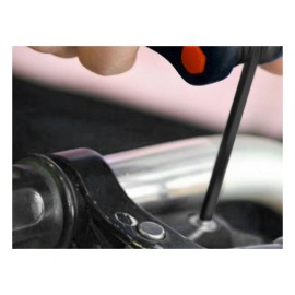 NIKATTO Set of 8 Metric Hex Keys 1.5mm - 8.0mm, Chrome Vanadium Steel, Plastic Organizer