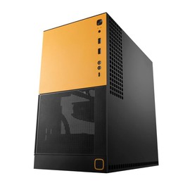 Geometric Future M4 King Arthur Black, mid/Mini Tower, E-ATX/ATX Gaming Case, Glass/ 1.2mm Steel, Vertical Air Tunnel Design, Type C, 360/240 Radiator, Vertical GPU Mount,GEO-M4-KAB(PC Case ONLY)