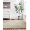 Loloi II Mila Collection Shag Area Rug, 5'0" X 7'6",