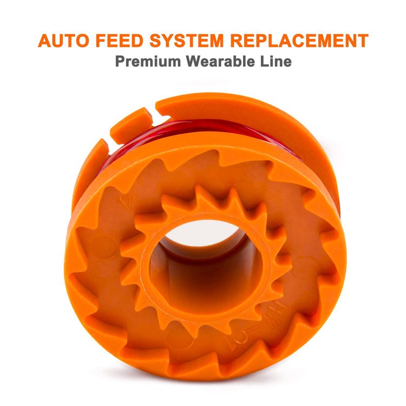 Worx Strimmer Spool Lawn Mower with 4 Pcs Spool Lawn